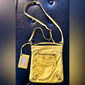 GUC Balenciaga Crossbody Bag Lamb leather
